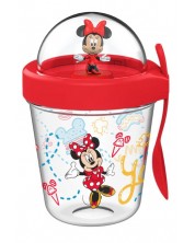 Σετ κύπελλο και φιγούρα για παιχνίδι  Disney - Minnie Mouse -1