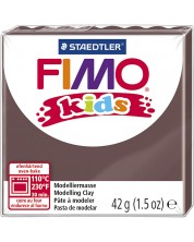 Πολυμερικός πηλός  Staedtler Fimo Kids -καφέ χρώμα -1