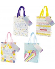 Τσάντα δώρου Spree - Birthday Pastel, 18 x 10 x 23 cm, ποικιλία