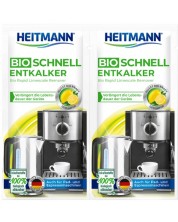 Σκόνες καθαρισμού για άλατα ασβεστίου οικιακών συσκευών Heitmann - Bio, 2 x 25 g -1