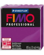 Πηλός πολυμερής Staedtler - Fimo Professional, μωβ, 85 γρ