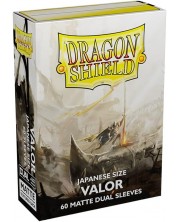 Προστατευτικά καρτών Dragon Shield Dual Sleeves - Small Matte Valor (60 τεμ.) -1