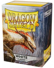 Προστατευτικά καρτών Dragon Shield Classic Sleeves - White (100 τεμ.) -1