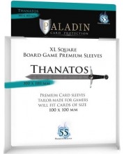 Протектори за карти Paladin - Thanatos 100 x 100 (55 τεμ.)