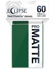 Προστατευτικά καρτών  Ultra Pro - Eclipse Matte Small Size, Forest Green (60 τεμ.)