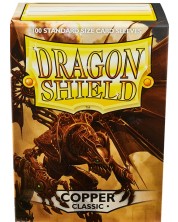 Προστατευτικά καρτών Dragon Shield Classic Sleeves - Copper (100 τεμ.) -1
