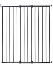 Προστατευτικό κάγκελο BabyDan Pet Gate Streamline - 105 cm, Μαύρο -1