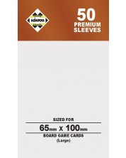 Προστατευτικά καρτών Kaissa Premium Sleeves 65 x 100 mm (Large) -50 τεμ. -1