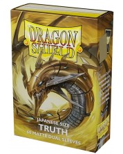 Προστατευτικά καρτών Dragon Shield Dual Sleeves - Small Matte Truth (60 τεμ.)