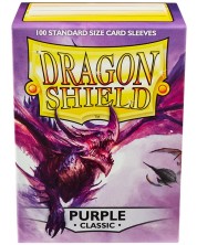 Προστατευτικά καρτών Dragon Shield Classic Sleeves - Purple (100 τεμ.)