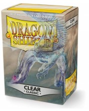 Προστατευτικά καρτών Dragon Shield - Classic Clear Sleeves (100 τεμ.)