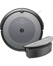 Ηλεκτρική σκούπα ρομπότ iRobot - Roomba Combo i5, i517840, Woven Neutral -1