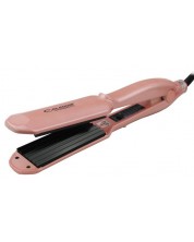 Πρέσσα μαλλιών Elekom - EK-106, 220˚С, κεραμική, ροζ