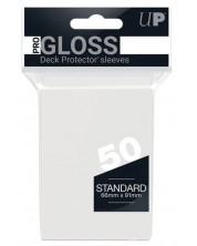 Προστατευτικά καρτών Ultra Pro - PRO-Gloss Standard Size, Clear (50 τεμ.)