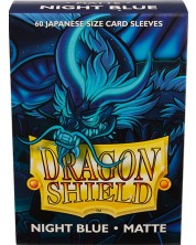 Προστατευτικά καρτών Dragon Shield Sleeves - Small Matte Night Blue (60 τεμ.) -1