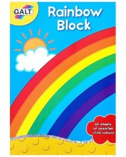 Μπλοκ  χρωματιστό  Galt – Rainbow -1