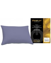 Προστατευτικό μαξιλαριού Dream On - Smartcel Gold, 50 х 70 cm,γκρι