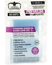 Προστατευτικά καρτών Ultimate Guard for Board Game Cards Standard American (60 τεμ.) -1