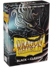 Προστατευτικά καρτών Dragon Shield Sleeves - Small Black (60 τεμ.)