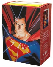Προστατευτικά καρτών Dragon Shield - Standard Brushed Art Superman (100 τεμ.) -1