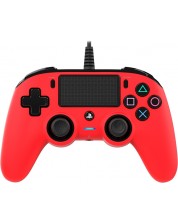 Χειριστήριο Nacon για PS4 - Wired Compact, κόκκινο -1