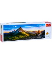 Πανοραμικό παζλ Trefl 1000 κομμάτια - Giau Pass, Dolomites -1