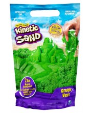 Άμμος σε σακούλα Spin Master Kineti Sand - Πράσινο, 907 γρ