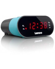Ηχείο ραδιοφώνου ρολογιού Lenco - CR-07, μπλε/μαύρο