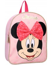 Σακίδιο πλάτης για το νηπιαγωγείο Vadobag Minnie Mouse - Real Cool,κόκκινη κορδέλα -1