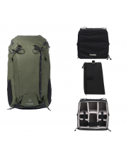 Τσάντα πλάτης  F-Stop - Ajna DuraDiamond, 37l, πράσινο +τσάντα φωτογραφικών μηχανών -1