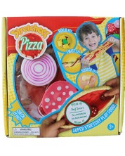 Ελαστικό παιχνίδι Stretcheez Pizza, γαρίδες και βασιλικό