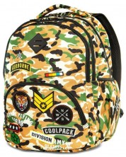 Σχολική τσάντα Cool Pack Bentley - Camo Desert Badges