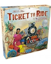 Επέκταση επιτραπέζιου παιχνιδιού Ticket to Ride - India -1