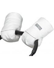 Γάντια για καρότσι  γενικής χρήσης με μαλλί DoRechi  -άσπρα -1