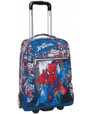 Σχολικό σακίδιο πλάτης με ρόδες Cool Pack Compact - Spider-Man, 36 l -1