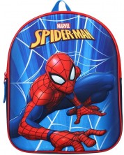 Τσάντα πλάτης για νηπιαγωγείο Vadobag Spider-Man - Never Stop Laughing, 3D