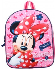 Τσάντα πλάτης για το νηπιαγωγείο Vadobag Minnie Mouse - Dotty about Dots, 3D