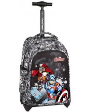 Σχολικό σακίδιο πλάτης με ρόδες Cool Pack Jack - The Avengers, 24 l