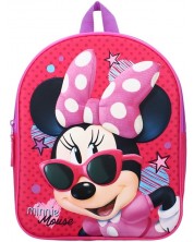 Τσάντα πλάτης για το νηπιαγωγείο Vadobag Minnie Mouse - Friends Around Town, 3D