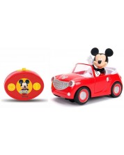 Τηλεκατευθυνόμενο αυτοκίνητο Jada Toys Disney - Μίκυ Μάους, με ειδώλιο -1