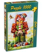 Παζλ Gold Puzzle 1000 κομμάτια - Βόλτα  -1