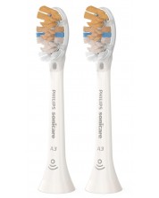 Ανταλλακτικές κεφαλές Philips Sonicare - A3 Premium, HX9092/10, 2 τεμάχια, λευκό -1