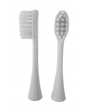 Ανταλλακτικές κεφαλές  για οδοντόβουρτσες IQ - ZOO, 2 τεμάχια, λευκό -1