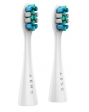 Ανταλλακτικές κεφαλές οδοντόβουρτσας AENO - DB1S/DB2S, 2 τεμάχια, λευκό -1