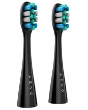 Ανταλλακτικές κεφαλές οδοντόβουρτσας  AENO - DB1S/DB2S, 2 τεμάχια, μαύρο