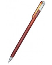 Στυλό   Pentel Hybrid Dual K 110 - 1.0 mm,πορτοκαλοκαφέ