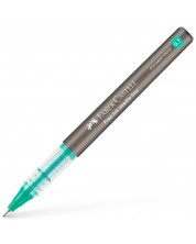 Στυλό  Faber-Castell Free Ink Needle - 0.7 mm, πράσινο 