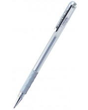 Στυλό  Pentel Hybrid Metal K 118 M - 0.8mm,ασημί