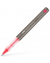 Στυλό  Faber-Castell Free Ink Needle - 0.7 mm, κόκκινο