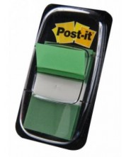 Αυτοκόλλητα ευρετήρια Post-it 680-3 - Πράσινο, 2,5 x 4,3 cm, 50 τεμάχια -1